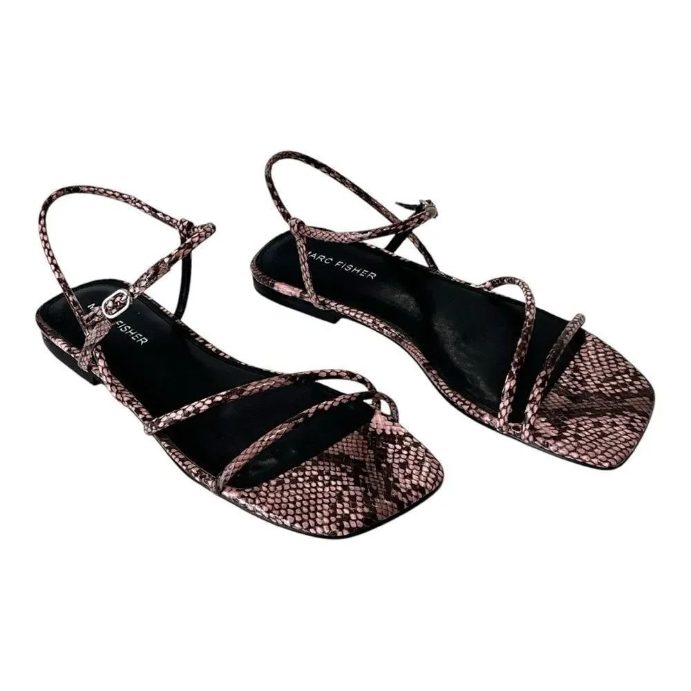 Marc Fisher Mikal Strappy Flat Sandals